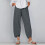 Elegante, lässige Damenhose mit elastischem Bund und 2