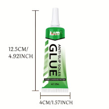 (25ml) Anti-slip Soft Adhesive | Quick-drying, Icy-Feeling Grip Gel for Socks, High Heels, Clogs - Easy to Use, Instant Grip,
