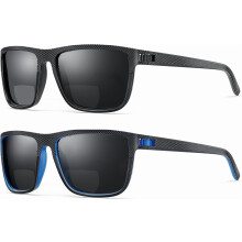 Lunettes de lecture bifocales pour hommes TR90 Semi-cerclées UV400