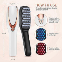 Laser Hair Growth Comb, Professional Laser Comb System(no Leds), Electric Scalp Massager for Hair Growth, Thinning Hair Treatment, Intensive Hair_qmks