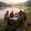Ensemble camping pliant - SPRINGOS - Valisette pliable - 4 chaises - Réglable 3 positions - Prémonté 4