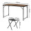 Ensemble camping pliant - SPRINGOS - CS0180 - format valisette - 4 chaises - table réglable 3 hauteurs 6