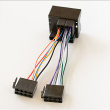 Car Radio ISO Adapter Cable for Astra H Corsa C Antara Combo Meriva Zafira for Agila Movano