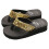 Damen-Flip-Flops aus Leder mit Pailletten, Größe 9 6