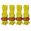 Campingtouw van reflecterend nylon, 3,5 mm, 8 knopen 1