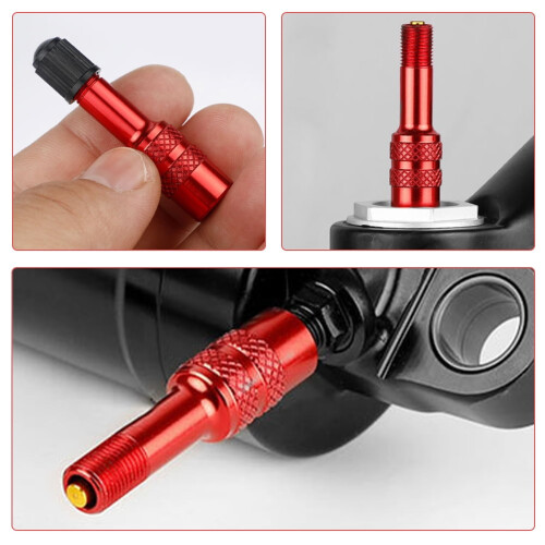 Adaptador de válvula para conversor de bico de alumínio de compressor de ar 2