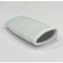 Chin Strap Cover Comfortable Shock-Absorbing White
