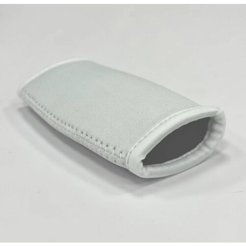 Chin Strap Cover Comfortable Shock-Absorbing White