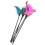 Cat Teaser Toy with Turkey Feather 5 pcs 3