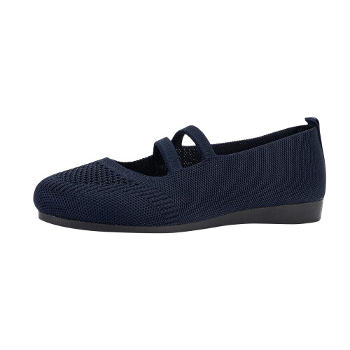Bailarinas multicolor de punta redonda para mujer, talla 8.5 1