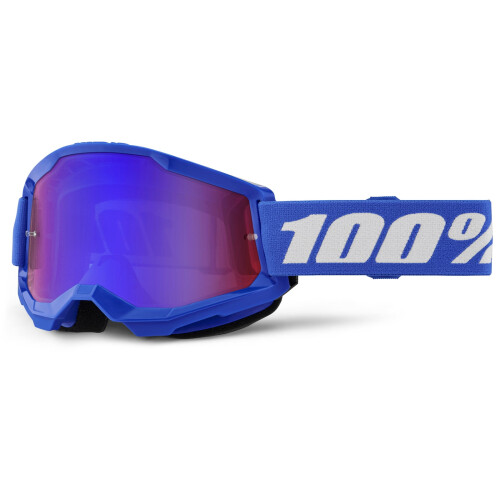 Strata2Goggles Μπλε καθρέφτης κόκκινος/μπλε φακός OSFM