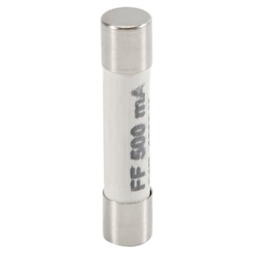 1000V 500mA 6.3 x 32mm White Ceramic Fuse for Multimeter