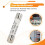 1000V 500mA 6.3 x 32mm White Ceramic Fuse for Multimeter 4