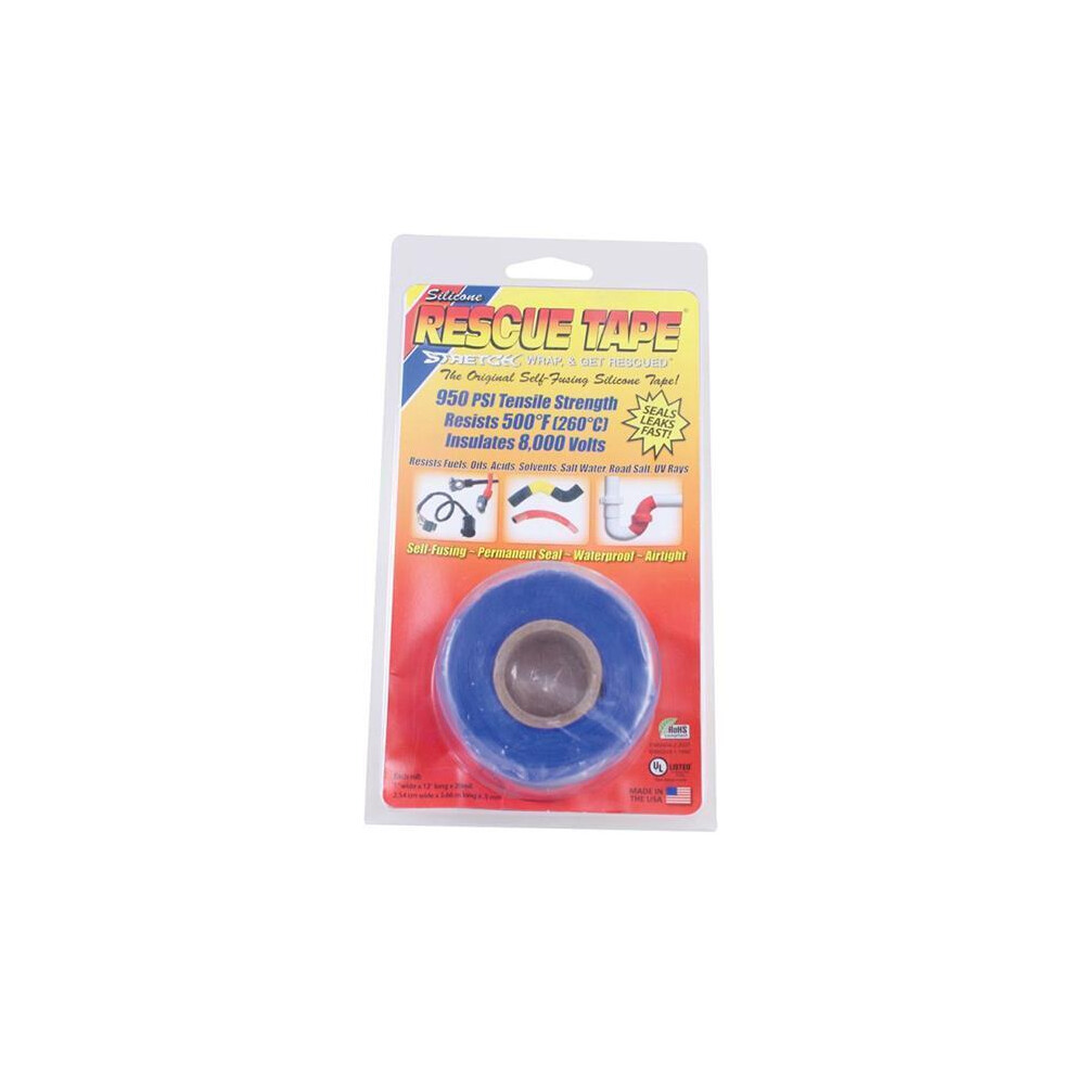 Rescue Tape Strength Multi-Purpose Repair Plumbers Waterproof Silicone Blue 5061022238753