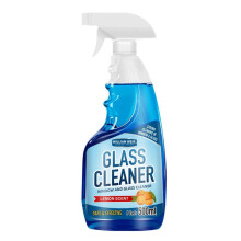 (500ml) Powerful Glass Cleaner Spray - Streak-Free Window and Mirror Cleaner for Home, Kitchen, and Multi-Surface Use