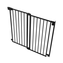 Barriera di Sicurezza per Bambini-Duoku-Larghezza Regolabile, Barriera per Animali, Installazione a Muro con Accessori, per Scale