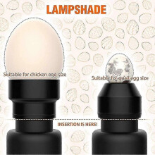 High intensity LED egg tester for monitoring chicken cutter egg incubator