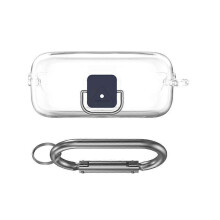 (forSonyWF-C510, Transparent) TPU Protective Case for Sony WF C510 - Waterproof Earphone Cover with Keychain - Dust Proof