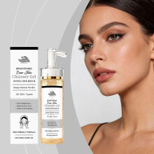 Cleansing Gel for Balanced Water and Oil, Gentle Foaming, Clear Pores, Radiant Skin ,100ml