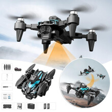 (Black 3 battery) Remote Control Brushless Motor UAV Wind Resistance Quadcopters Playthings for Kids Teens Adult