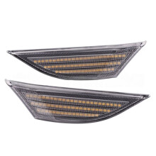 1Pair Side Light LED Dynamic Turn Signal Lamp for 718 Cayman/911/991/981 12-18 99163125505 99163125506 A
