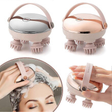 (Rose Gold) Portable Pet Massager with Red Light - Red Light Therapy for Relaxation, Soothing Pet Bonding, Suitable for Pet Comfort