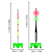 (1pcs, Colorchanging) Fishing Alarm Bite Indicator - Vibration Sound Auto Alert - Night Float Signal Sensor