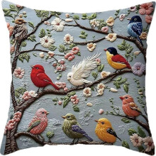 (1pcs, 8) Alpaca Pillow Case 45x45cm - Short Plush Sofa Cushion Cover - Home Decor