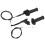 Kit cavi leva acceleratore/freno nero opaco 7/8 pollici 7