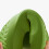 Children's flip flops green solid color open toe water 6