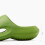 Children's flip flops green solid color open toe water 7