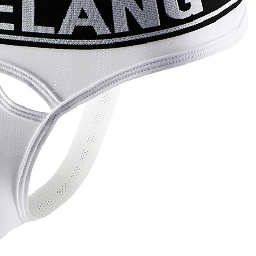 String pour homme, respirant, blanc, lot de 1 2