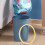 CheAAlet plastic afvalbak, 1 compartiment, blauw 8