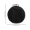 Bolsa retangular preta para baquetas de percussão, 15,7 x 15,7 x 7,1 polegadas. 2