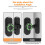 Password Lock Luminou Combination Lock Mechanical Code High-Security Sliding Door Lock for Cabinets Drawers Doors 10