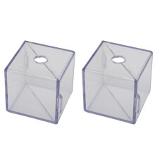2pcs Tomato Strawberry Mold Transparent Reusable Grow Sculpture Transparent Plastic Mold Sturdy Fruit Shaping