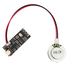 4Ohm 5W DIY Speaker Bone Conduction Hidden Sound System Horn Resonance with Amplifier Board 1xspeaker