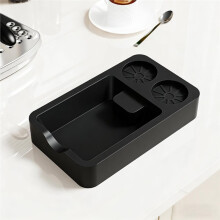 Silicone Coffee Tamping Station Espresso Station Organizer Multifunctional Coffee Tamper Stand with Tray Mat