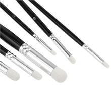 Professional Miniature Painting Brush Set for Detailed Artwork, 6 Sizes with Ergonomic Handles