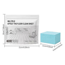 Dissolvable Multi Surface Floor Cleaning Sheets for Hardwood Tile Stone Floors