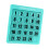 Sliding Puzzle Learning Toy Number Game 24-Piece Green 5