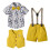 Completo formale da bambino di 3 pezzi, beige 1