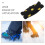 Silicone Ice Cleats for Boots 5-Spike Lightweight 7