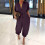 Women's Solid Short-Sleeve Button Jumpsuit Casual 2