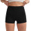 Damshorts med hög midja, andningsbara, tight passform 1
