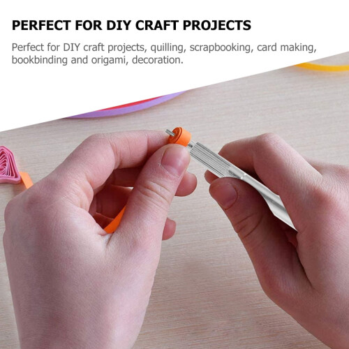 Εργαλεία quilling χαρτιού Ρολό χαρτιού με σχισμές Εργαλεία τυλίγματος χαρτιού 2