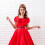 Diadema rosso oro con cristalli (1 pezzo) 7