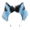 Fascia per capelli da donna con orecchie da lupo e da gatto, blu 1
