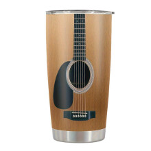 20oz Personalized Guitar Tumblers Vacuum Insulated Car Cup Present for Adults Teens