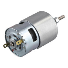 755 DC Motor for Weed Trimmer 21V Grass Cutter Motor with Long Shaft for Efficient Weed Cutting and